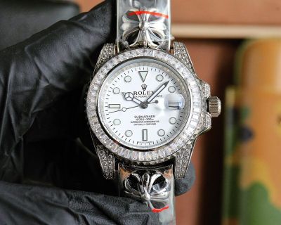 Rolex Stainless Steel Imported Automatic Movement Fashion Watch